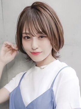 ギークス(GEEKS) 【GEEKS渋谷】レイヤーボブ/くびれボブ/20代30代/前髪あり/小顔