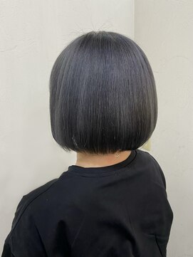 ソイクフ 高田馬場店(SOY-KUFU) 20代30代40代◎グレージュ大人レイヤーミディボブ