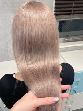 ルーブ トウキョウ(Loob. TOKYO) 池袋東口ハイトーンカラーラベンダーグレージュブロンドカラー☆