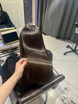 髪質改善×カラー×カット【髪質改善ヘアエステサロンHanare】