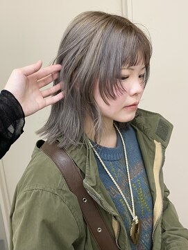 PARK LANE ICI yeven.anx ブリーチ/ダブルカラー/ハイライト/縮毛矯正/髪質改善 ブリーチカラーブリーチなしダブルカラー春カラーレイヤー