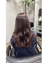 ミュージアム(MUSEUM)&nbsp;ピンクブラウン♪レイヤーカット/天使の羽バング