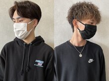 メンズのお客様も大歓迎！ON/OFF自在にキマる「カット×パーマ」で好印象モテスタイルに