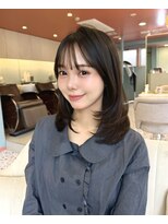 リコバイアフロート(riko by afloat)&nbsp;ミディアムレイヤー/レイヤーカット/ショコラカラー