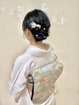ミリオン美容室 パールシニヨン