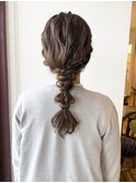 4/19 ヘアアレンジ あみおろし 