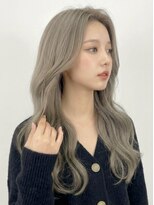 リシェイルノイ(RICHAIR.NEU)&nbsp;ミルクティーグレージュ×韓国ゆるふわ巻き