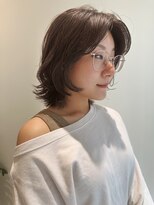 ニール 名古屋 伏見 丸の内(NEELU)&nbsp;【NEELU_misa】ミディアムレイヤー ブラウンカラー