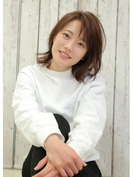 ヘアーアンドメイク アズール 志木店(Hair&Make Azur) 【Azur志木】動きのあるクールボブ