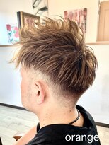 オレンジ(orange)&nbsp;【orange大分賀来】ジェットモヒカン・ツーブロック・フェード