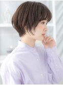 バレイヤージュナチュラルマッシュショートa越谷20代30代40代