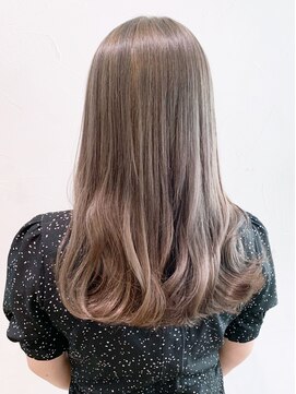 アイティーバイアルバム 下北沢店(IT by ALBUM) ラベンダーベージュ_ショコラベージュボブルフ_ba349751