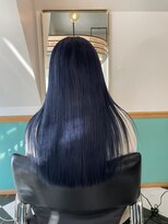 ゲーム 吉祥寺店(GAME)&nbsp;ダブルカラーブルーカラーケアブリーチハイトーンロング