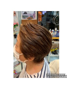 ヘアースタジオエル カラー.ハイライト、カット