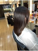 ストレート×セミロング