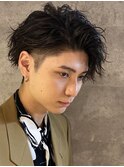 #耳掛けスパイラル×美シルエット刈り上げ