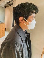 ネイビー(nvy)&nbsp;大人メンズパーマ