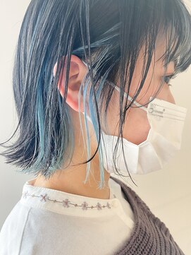 シーバイラヴィズム 万代店(Sea by LUVISM) 透明感抜群シルバーブルー