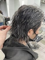 リップスヘアー 銀座(LIPPS hair) ハイライト×ゆるウェーブパーマ