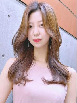 ロンドシェリ 仙台(Lond Cheri) 美髪 髪質改善/エアリーロング/ピンクブラウン/顔周り[仙台]