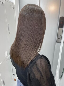 イコ 表参道原宿(ico) くすみベージュ×LAケラチントリートメント