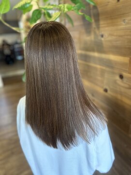 サン 都賀店(san) 暗めカラー/グランマッシュ/フェイスフレーミング/都賀