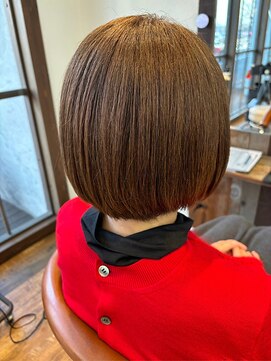サンタフェ 岐阜島店(Santa'Fe) 丸みショート/骨格似合わせカット/ボブ