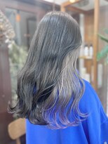 リッカ(RICCA)&nbsp;【インナーカラー】シルバー×パープル♪