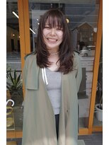 マウロア(MAULOA)&nbsp;レイヤースタイル・艶感たっぷりブラウンカラー〇mai