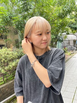 デコラ DECOR ブロンドカラー