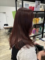 ディーボーイ 健軍店(D-BOY)&nbsp;レイヤー／ボルドーカラー/韓国スタイル