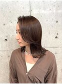 大人ミディ/レイヤーカット/ブラウンベージュ[下北沢/下北沢駅]