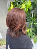 30代40代50代小顔大人かわいいくびれミディアム★レイヤーカット