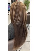 超ロングヘア×ハイライト