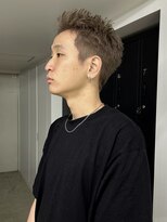 イェン(Yen.)&nbsp;グレージュ　スパイキーショート　ハイトーン