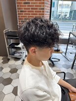 シェノン オム 梅田(CHAINON HOMME)&nbsp;MEN'S HAIR/束間ショート/コンマヘア/ツーブロックマッシュ