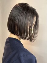 ハイライトバレイヤージュダブルカラーショートカット30代40代