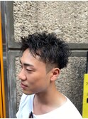 【IRIE HAIR福岡】ピンパーマ×スパイキーショート