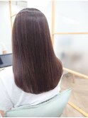アプリコットオレンジ/くびれヘア/ウェーブショート/津田沼