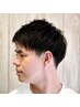 メンズカット＋シェービング＋眉カット