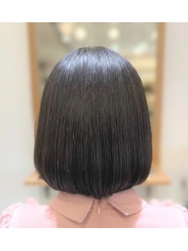 リエットヘアー 杢左店(Lie-et. hair) #ボブスタイル#西尾美容室#髪質改善#ツヤ髪#ストレートヘア