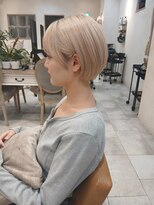 ラボヌールヘアーグレース 門前仲町店(La Bonheur hair grace)&nbsp;【grace三瓶】大人気コンパクトショート/ハイトーン
