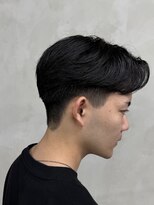 ニコ トウキョウ ロジック(nico TOKYO Logic)&nbsp;メンズセンターパート曲がる縮毛矯正アップバング