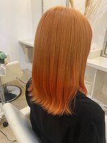 ヘアアンドスパリリィ(LiLiy)&nbsp;ベージュ×オレンジ