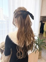 オン キャナルシティ博多前店(on) 【中里恵梨】推し活ヘア/ヘアセット/ハーフアップ/編み込み