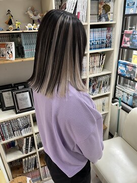 トムキャット(TOM CAT) 『エフェクトブリーチ』ブラック×ホワイトミルクティー！