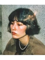 アンヌ&nbsp;ニュアンスパーマのフレンチボブ