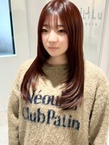リル 四条河原町(LiLu)&nbsp;ミディアムレイヤーくびれレイヤー外ハネミディアム小顔レイヤー