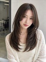 モードケイズ 調布店(MODE K's) 顔周りレイヤーカット_韓国調布ハッシュカット前髪カットウルフ