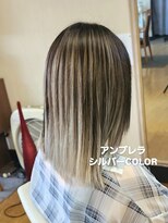 シャルシェ(Chercher) アンブレラCOLOR★ホワイトシルバー